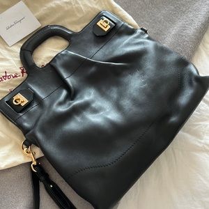 Salvatore Ferragamo handbag black